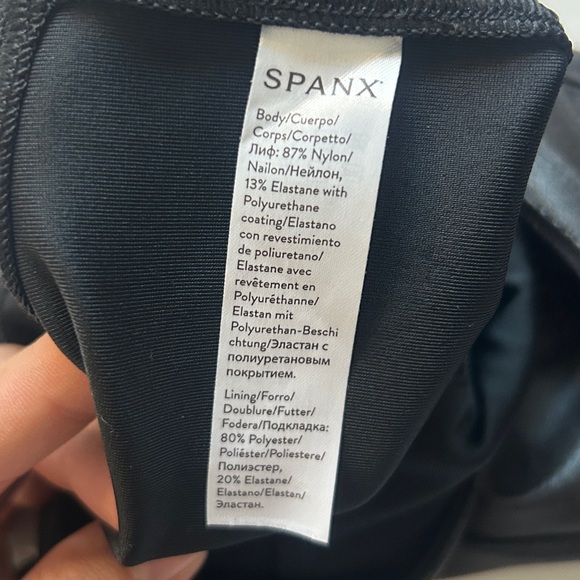 Spanx Moto faux leather leggings - Picture 10 of 10